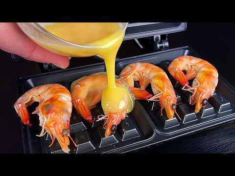 Видео: 🦐🥚 Что еще можно приготовить в вафельнице, кроме вафель? Завтрак в вафельнице за 5 минут