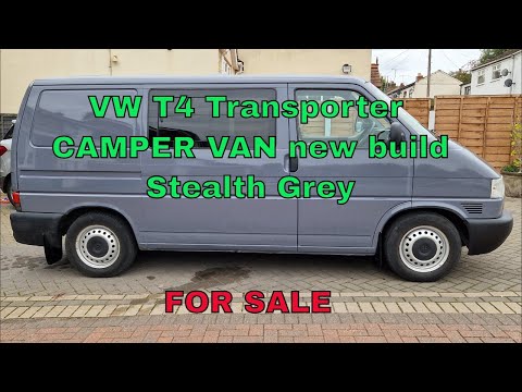 Видео: Новый кемпер VW T4 Transporter в цвете Stealth Grey
