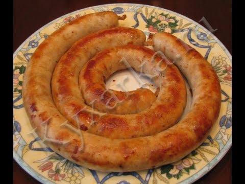 Видео: Домашняя куриная колбаса
