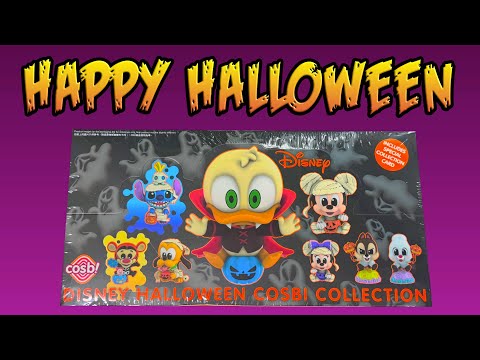 Видео: Распаковка фигурки Disney Cosbi на Хэллоуин от Hot Toys Must Have, включая набор Disney Cosbi 202...