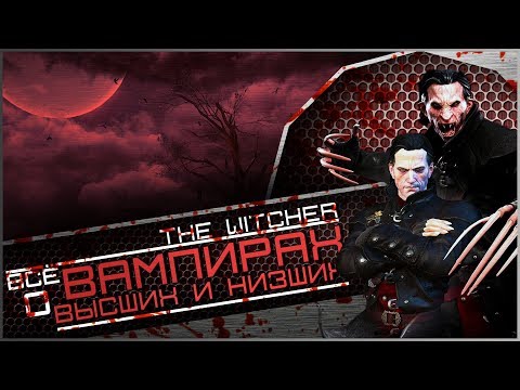 Видео: Всё о Вампирах. От Низших до Высших | The Witcher
