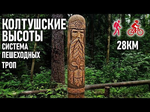 Видео: Колтушские высоты: система пеших и велосипедных троп под Петербургом