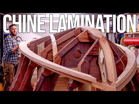 Видео: Строительство плоской ламинации «Чайн» | Строительство «Искусительницы», эпизод 33