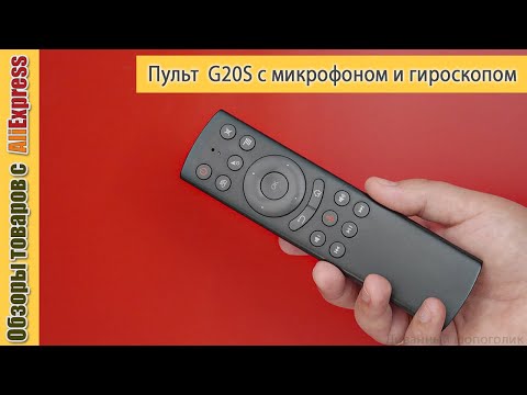 Видео: Пульт G20S – аэромышка с голосовым управлением. Обзор пульта с гироскопом и микрофоном с Алиэкспресс