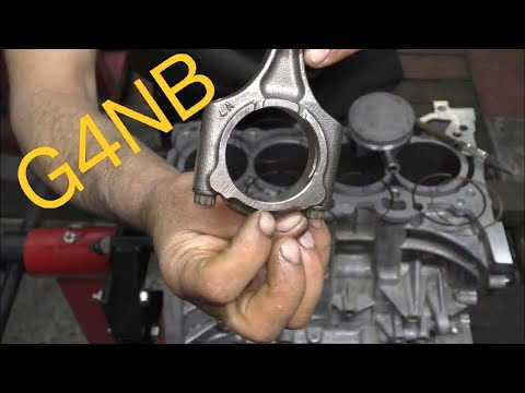 Видео: Капитальный ремонт двигателя. Хюндай Элантра 1.8 G4NB.