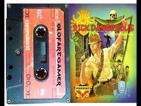 Видео: Обзор и прохождение игры  Rick Dangerous на ZX Spectrum