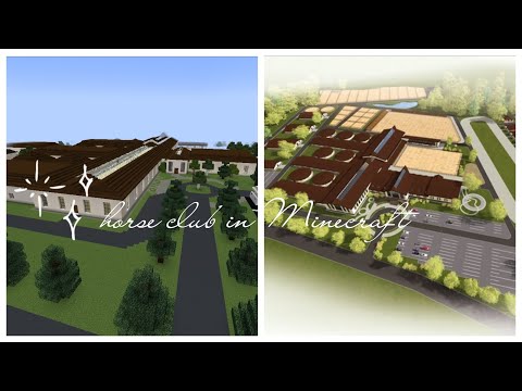 Видео: Обзор на КСК в Майнкрафте/ Конюшня/ Harper Starham