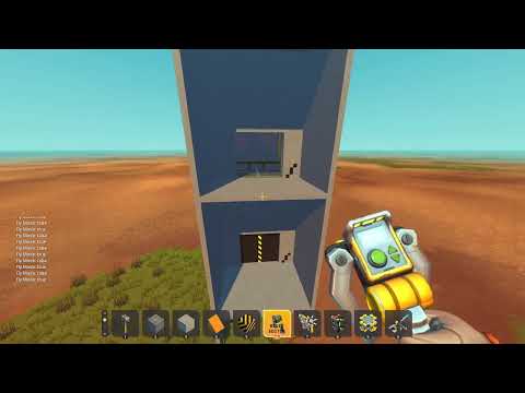 Видео: ELEVATOR NO MODS - ЧАСТЬ_2 в игре (_scrap mechanic_)