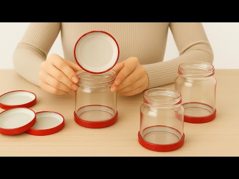 Видео: Не выбрасывайте крышки от банок и бутылок! Я делала по 20 штук в день и все продавала! DIY