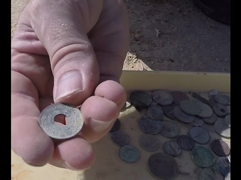 Видео: Поиск монет в Израиле. Поле чудес.