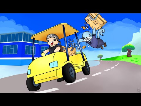 Видео: СИМУЛЯТОР УПОРОТОЙ ДОСТАВКИ ► Totally Reliable Delivery Service