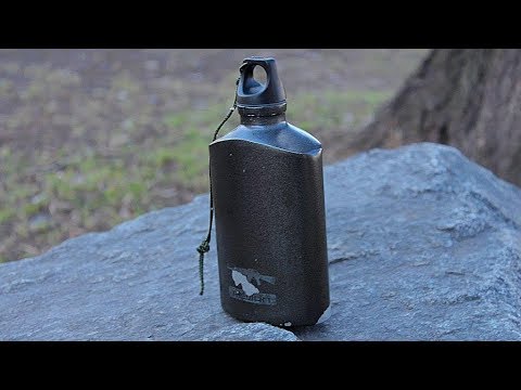 Видео: Фляга алюминиевая из Китая