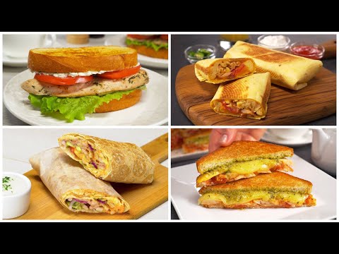 Видео: Популярные ГОРЯЧИЕ БУТЕРБРОДЫ С СОБОЙ в школу или на работу. 4 рецепта от Всегда Вкусно!