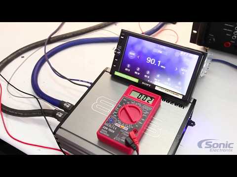 Видео: Устранение неисправностей автомобильного усилителя: звук пропадает при увеличении громкости