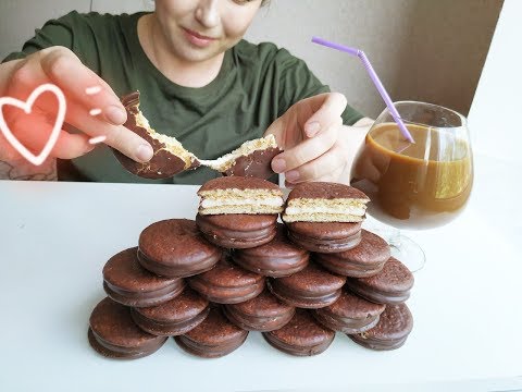 Видео: Чоко Пай | Choco PIE | Eeating show | 먹방