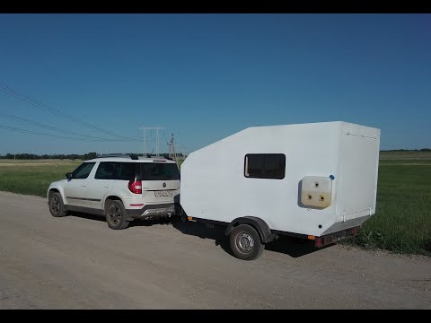 Видео: Самодельные прицепы из Уфы. От тиардропа до вертолетного!