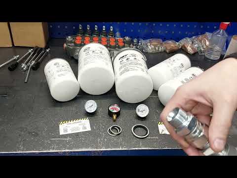 Видео: Гидравлические фильтра сливные OMT Италия