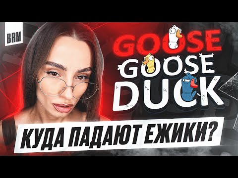 Видео: КУДА ПАДАЮТ ЕЖИКИ? | BRM В GOOSE GOOSE DUCK: ЧАСТЬ 3