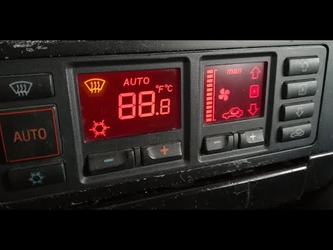 Видео: Audi 100 C3 Замена блока климата от A6C4
