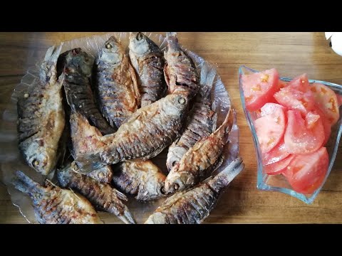 Видео: АСМР ИТИНГ 😋 ЖАРЕНЫЕ КАРАСИ(УМ ОТЬЕШЬ 👍)