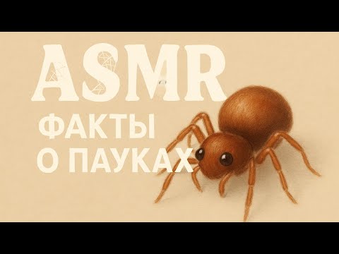 Видео: АСМР факты о пауках | тапинг+болталка | ASMR R.E.P.O.