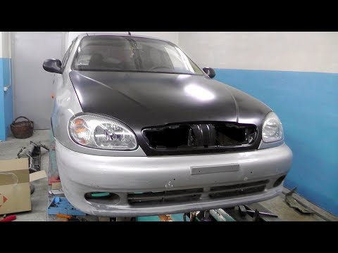 Видео: Daewoo Lanos. Наборка.