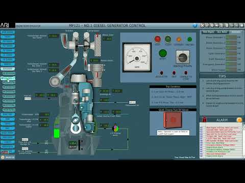 Видео: Процедура запуска вспомогательного генератора при отключении электроэнергии | Гариш Джером