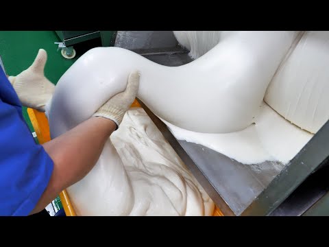 Видео: удовлетворяющие видео! приготовление различных корейских рисовых лепешек - Корейская уличная еда