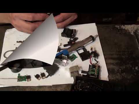 Видео: Ремонт кнопки шуруповерта Makita 6347D