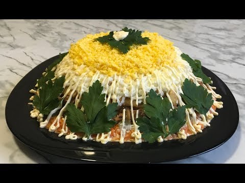 Видео: Старинный САЛАТ БОЯРИН Это Невероятно Вкусно! / Салат на Новый Год / Салат с Печенью /  Liver Salad