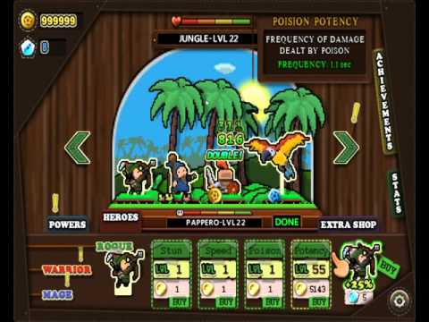 Видео: Tap Heroes ◘ Просто сломал игру ◘