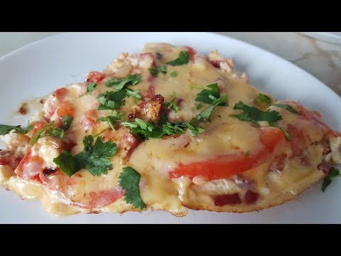 Видео: Омлетная пицца Цыганка готовит. Яичница как пицца. Gipsy kitchen.
