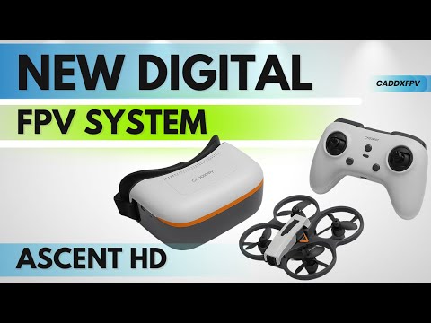 Видео: Совершенно новая цифровая система FPV Ascent HD! Protos — создано создателем Walksnail! CaddxFPV