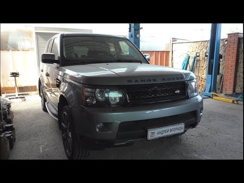 Видео: Ремонт двигателя прогорели выпускные клапана на Range Rover Sport 5,0 Лэнд Ровер Спорт 2012 1часть