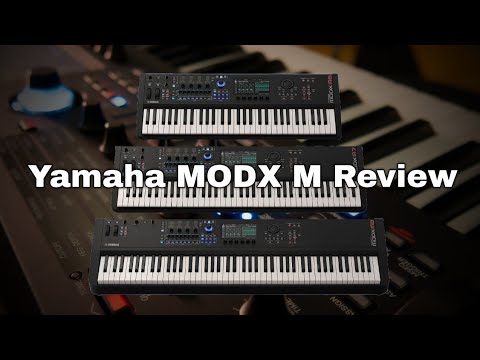 Видео: Обзор и демонстрация Yamaha MODX-M Gospel | Тест звука, клавиатура и полифония
