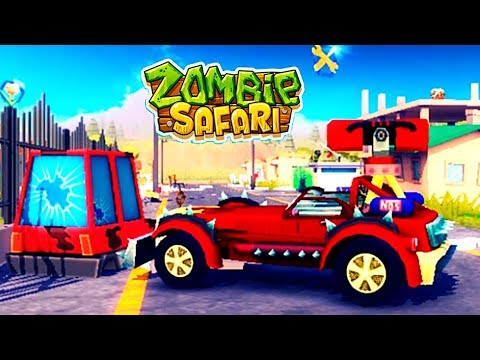 Видео: МАШИНЫ против ЗОМБИ zombie safari 37 VIDEOS game car игра