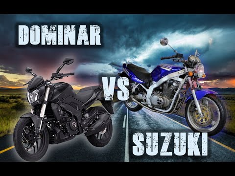 Видео: Старий японець vs Новий індус: Suzuki GS500 vs Bajaj Dominar