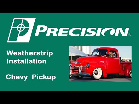 Видео: Установка уплотнителя лобового стекла грузовика Chevy 1947–1953 гг.