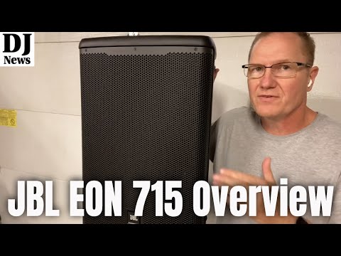 Видео: Обзор новой двухполосной акустики JBL EON 715 с функцией Bluetooth Music Ducking и функцией Dual ...