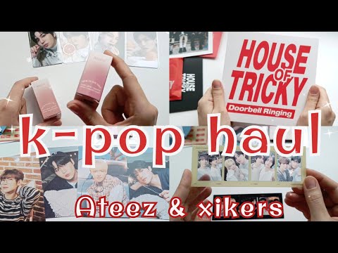 Видео: 💌 Распаковка Ateez & xikers 💌 photocards, summer photobook sets, nacific, k-pop album