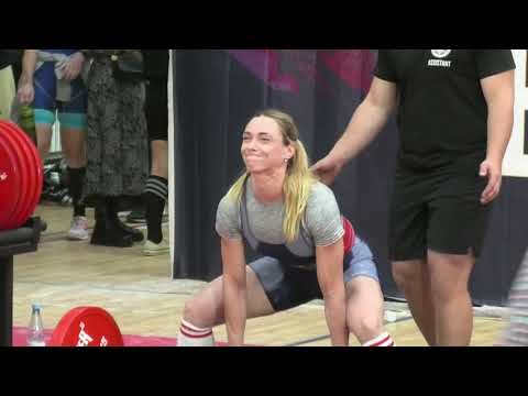 Видео: WRPF. Становая тяга без экипировки. с ДК. Женщины. 23.10.21.