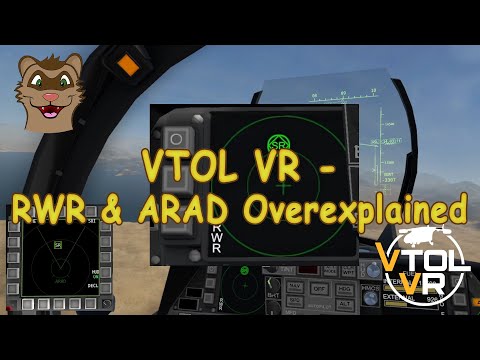 Видео: VTOL VR - Учебное пособие по RWR и ARAD