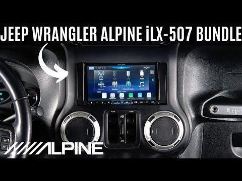 Видео: Установка комплекта Plug & Play для Jeep Wrangler JK Alpine iLX-507 I 2007 - 2018 Jeep Wrangler JL