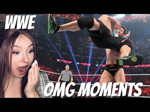 Видео: Девушка смотрит WWE - ОМГ Моменты РЕАКЦИЯ!!!