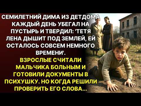 Видео: Семилетний мальчик твердил: 'Под землей кто-то дышит'. Никто не верил но когда решили проверить...