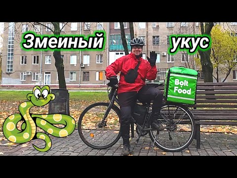 Видео: #7 Курьер Bọlt Foob. Внезапный змеиный укус во время доставки.