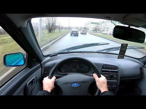 Видео: 2007 ВАЗ 2110 1.6L (81) POV TEST DRIVE