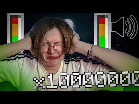Видео: МЯУХОКИ ИГРАЕТ В МАЙНКРАФТ, НО ВСЕ ЗВУКИ x1000