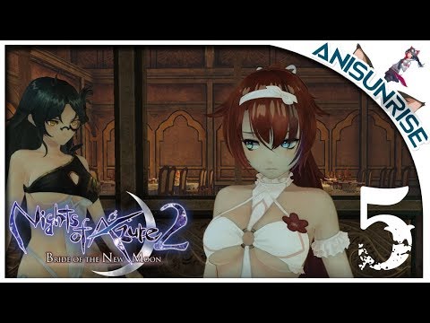 Видео: Nights of Azure 2: Bride of the New Moon ➥ Прохождение на русском ➥ #5 - Обследование в бассейне