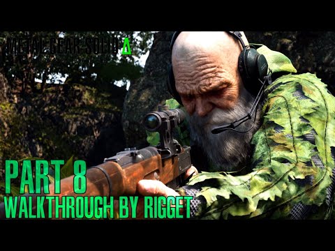 Видео: Metal Gear Solid Δ: Snake Eater Прохождение Часть 8 "Снайпер The End"